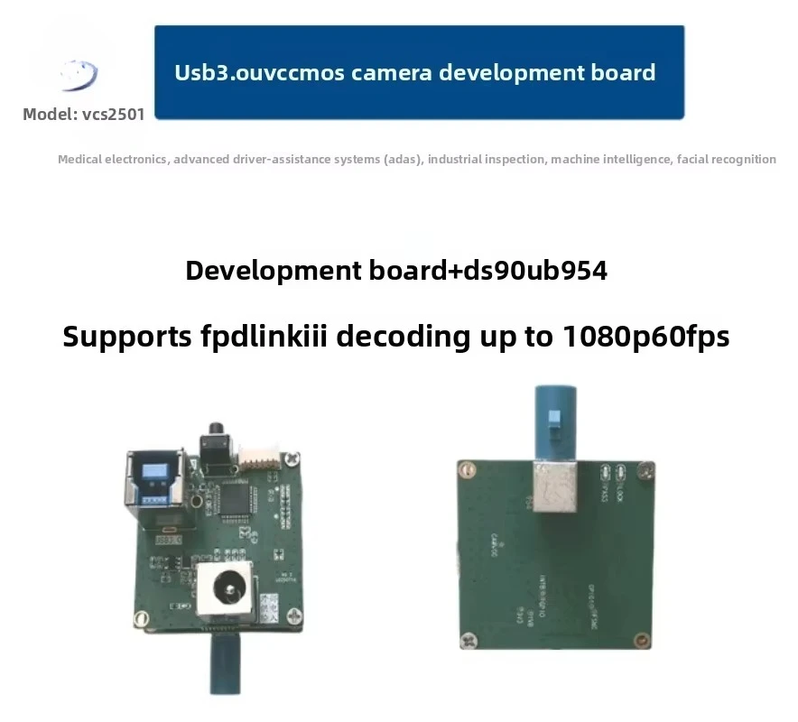 Usb3.0 uvc cmos camera development board (vcs2501)