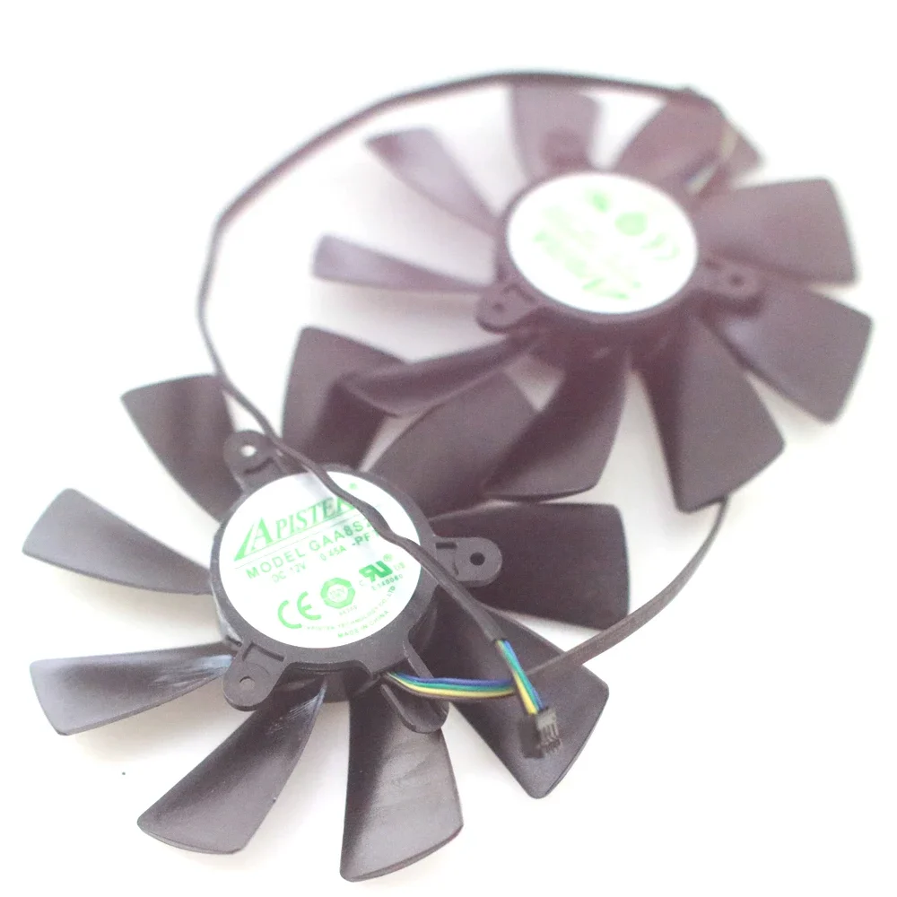 2pcs/lot GAA8S2U 12V 0.45A 100mm For ZOTAC RTX2080 RTX2080S RTX2080ti AMP Graphics Card Cooling Fan