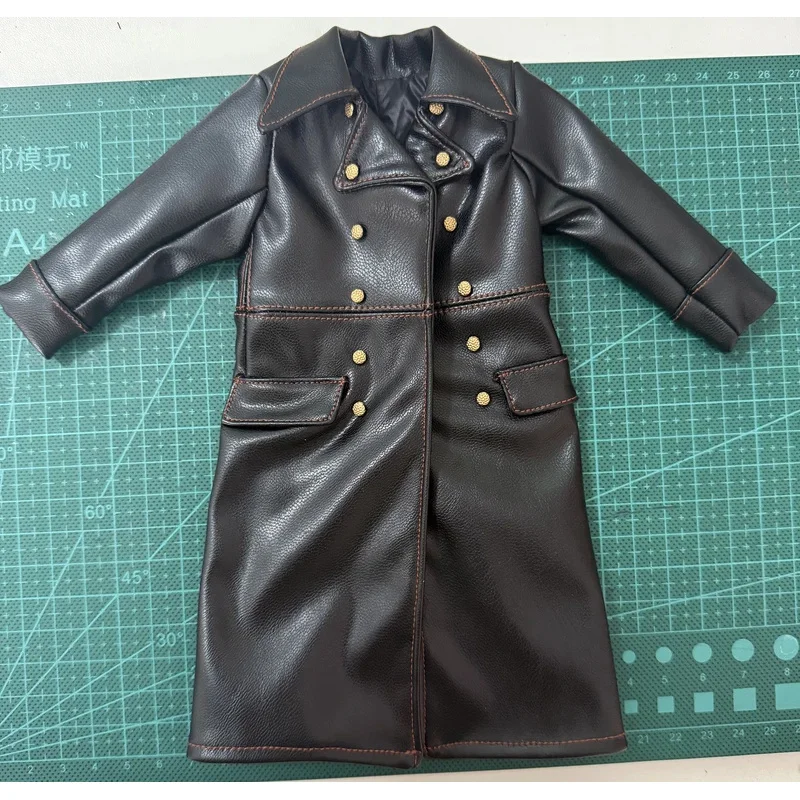 

GM640 1/6 Scale male dolls clothes leather coat fit 12'' action figure body model