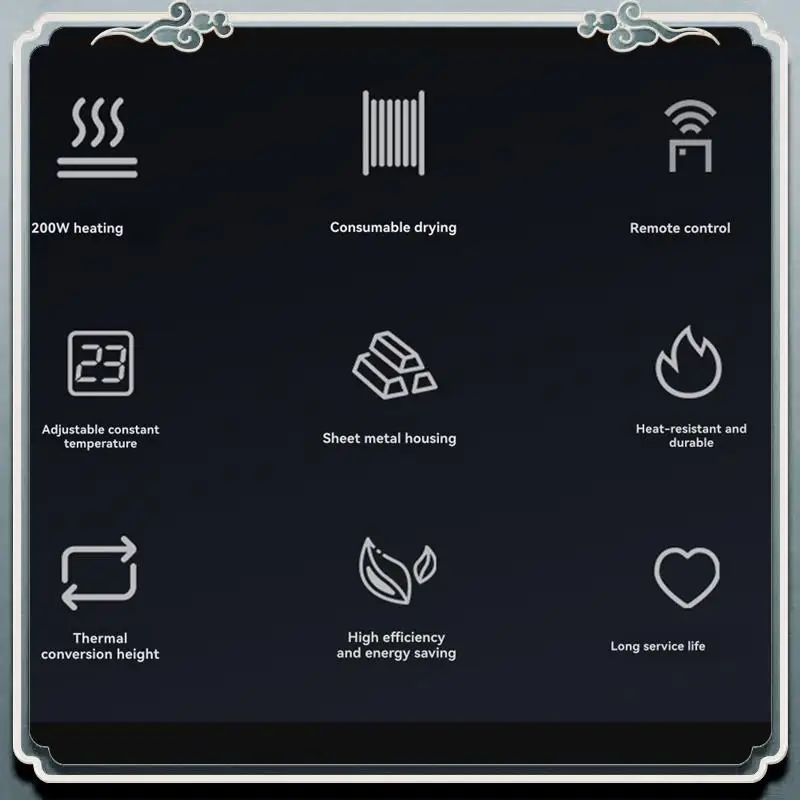 

Премиум для камерного нагревателя серии Bambu Lab X1/P1, контроллер нагрева, эффективный нагреватель PTC, камеры для 3D-принтера