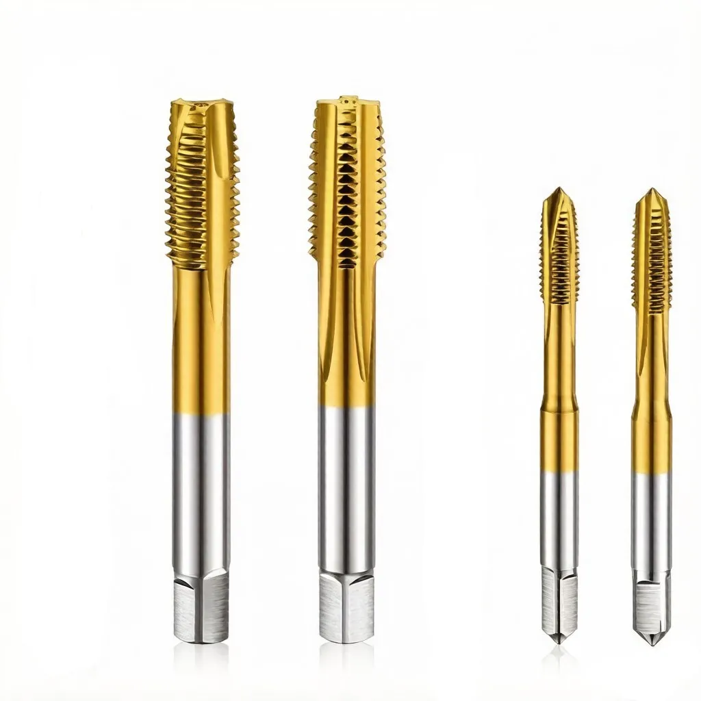 

Машинные метчики из кобальта M13, M15, M18, M20, M22, M24, M30, M32, M35 с прямой и конической канавкой