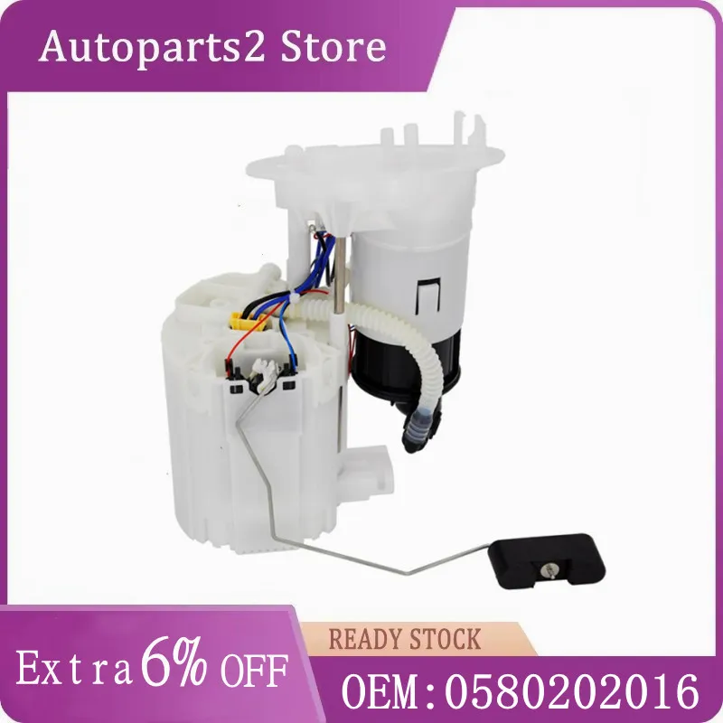 Novo conjunto de bomba de combustível 0580202016 8K0919051G A4L09-11B8 A4L0911B8 para Audi A4 A5 RS5 S4 S5 2008-2012 12V