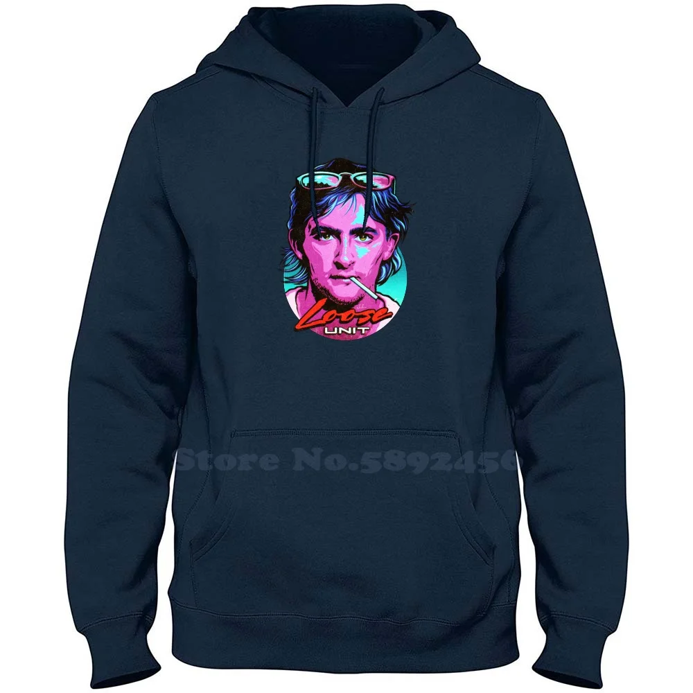 Loose Unit 100% Pure Cotton Hoodie Albo Anthony Albanese Auspol Politics Australian 80S Retrowave Pop Art Aussie Kevin Rudd