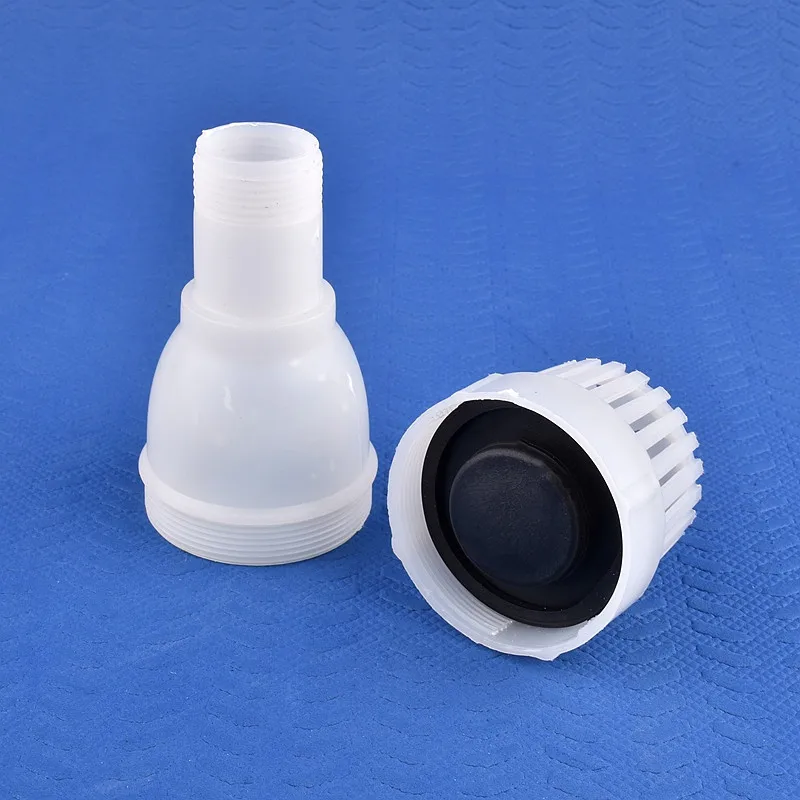 1~10pcs Plastic Bottom Valve 3/4″ 1″Male/ Female Thread Filter Valve  Flower Blue Head Threaded Check Valve Water Pump Fittings