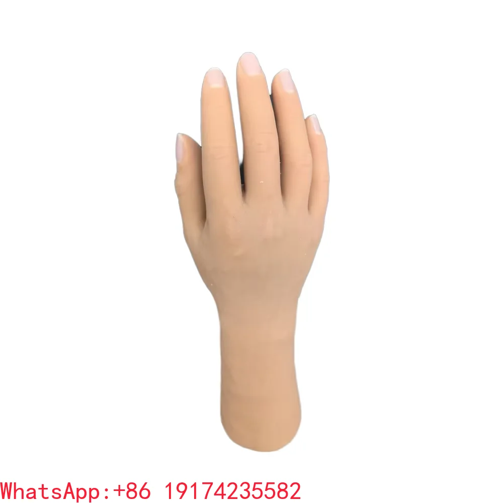 

Silicone Cosmetic Hand Glove for Prosthesis Realistic Comfortable Customizable