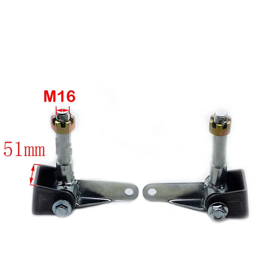 Husillo de nudillo de rueda de 5 o 6 pulgadas con cubo de rueda apto para 110cc, 168, 200F, Go Kart, Buggy, ATV, UTV, piezas de Quad Bike