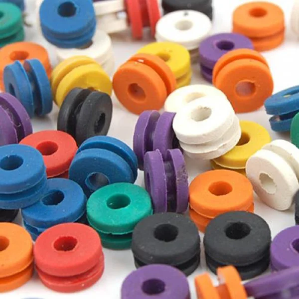 

100Pcs Silicone Machine Grommets Fit Needle Loop Armature Bar Replacement Parts Grommets Grommet