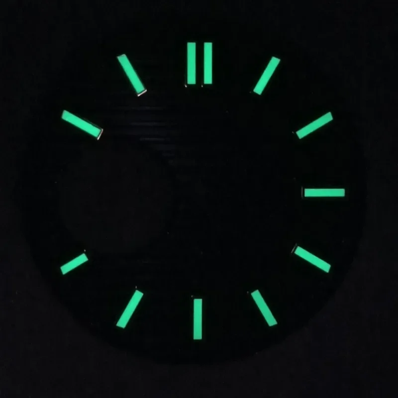 Modified Accessories 29.8mm NH35 Nautilus Dial with Hollow Surface and Green Luminous Dial Suitable for NH35 NH38 Movement NEW