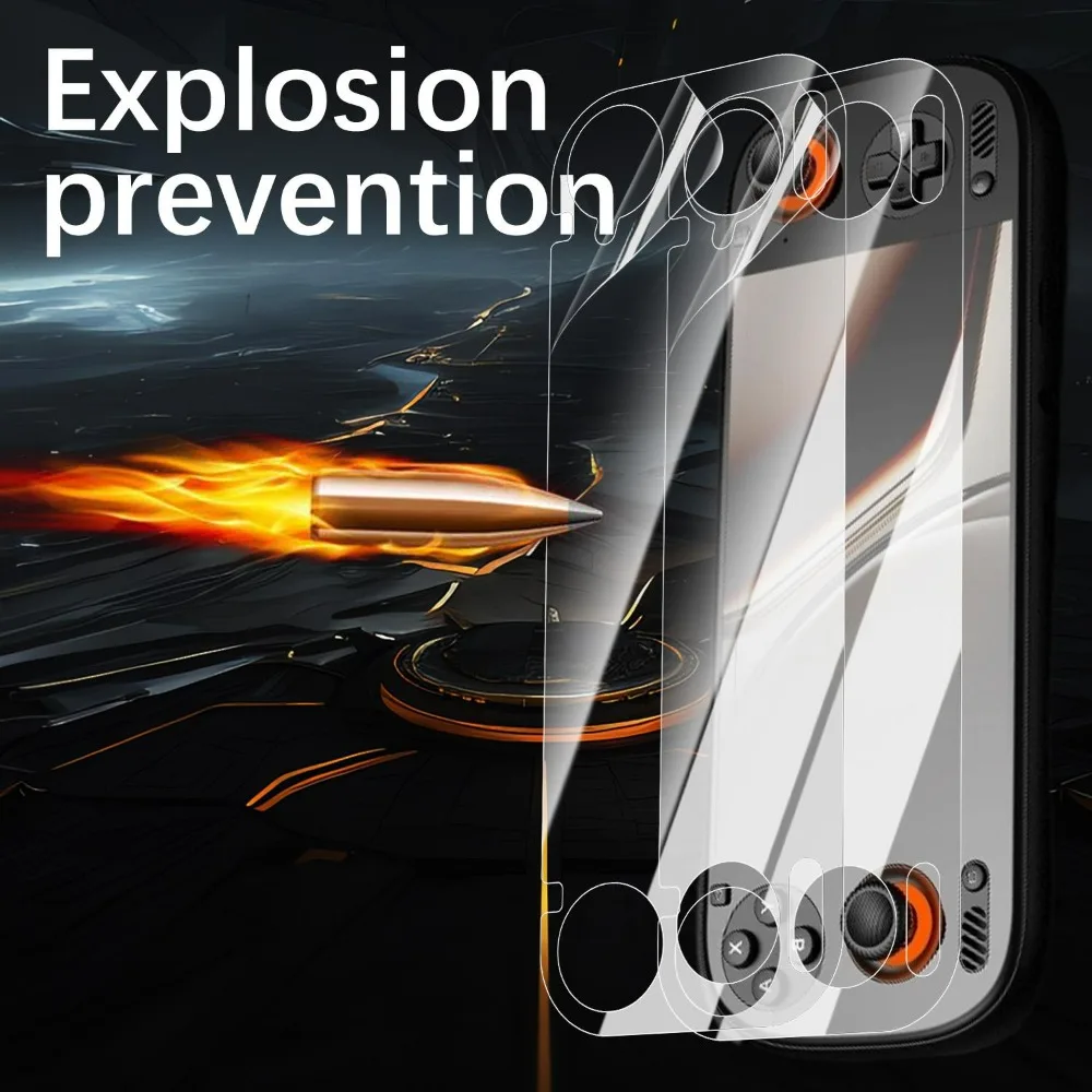 1-4Pcs HD Soft Film Screen Protector for AYN Odin 3 Handheld Game Console 6Inch Protective Film for AYNOdin3 Protector NOT Glass