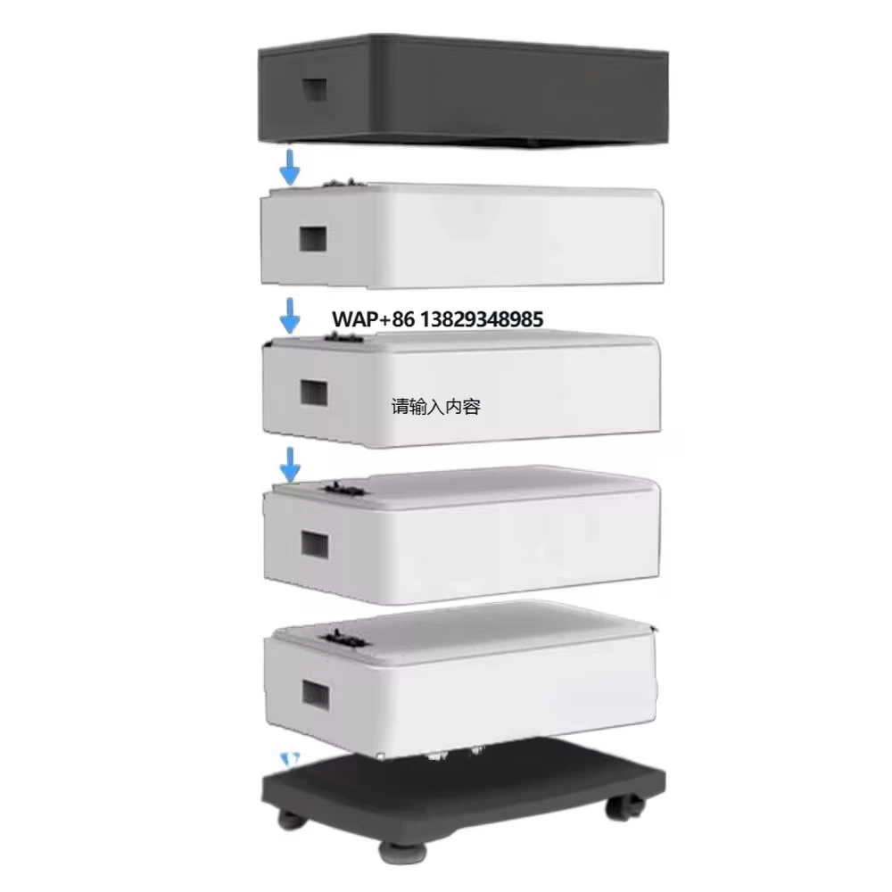 Stackable 51.2V 400Ah 20kWh LiFePO4 Home Energy Battery IP54 WiFi LCD Display Hybrid Grid Support CAN 8-Cell Max Load