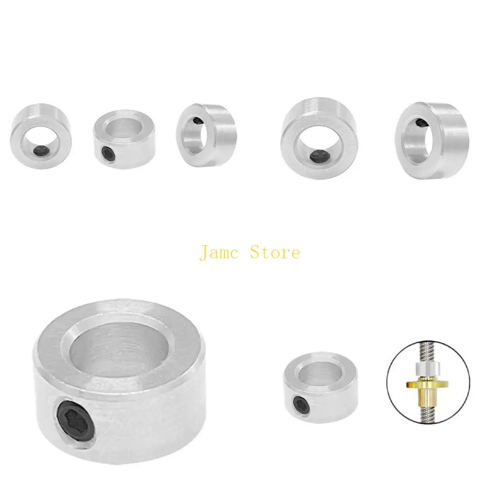 LX0B Stabilizing Lock Rings For T8 Leads Screw Machine Assembly High Strength Metal