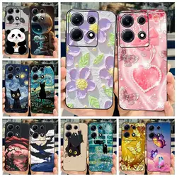 For Infinix Note 30 Pro Case X678B Stylish Painted Cover Soft TPU Phone Case For Infinix Note 30i X6716 Note30 VIP Fundas Bumper