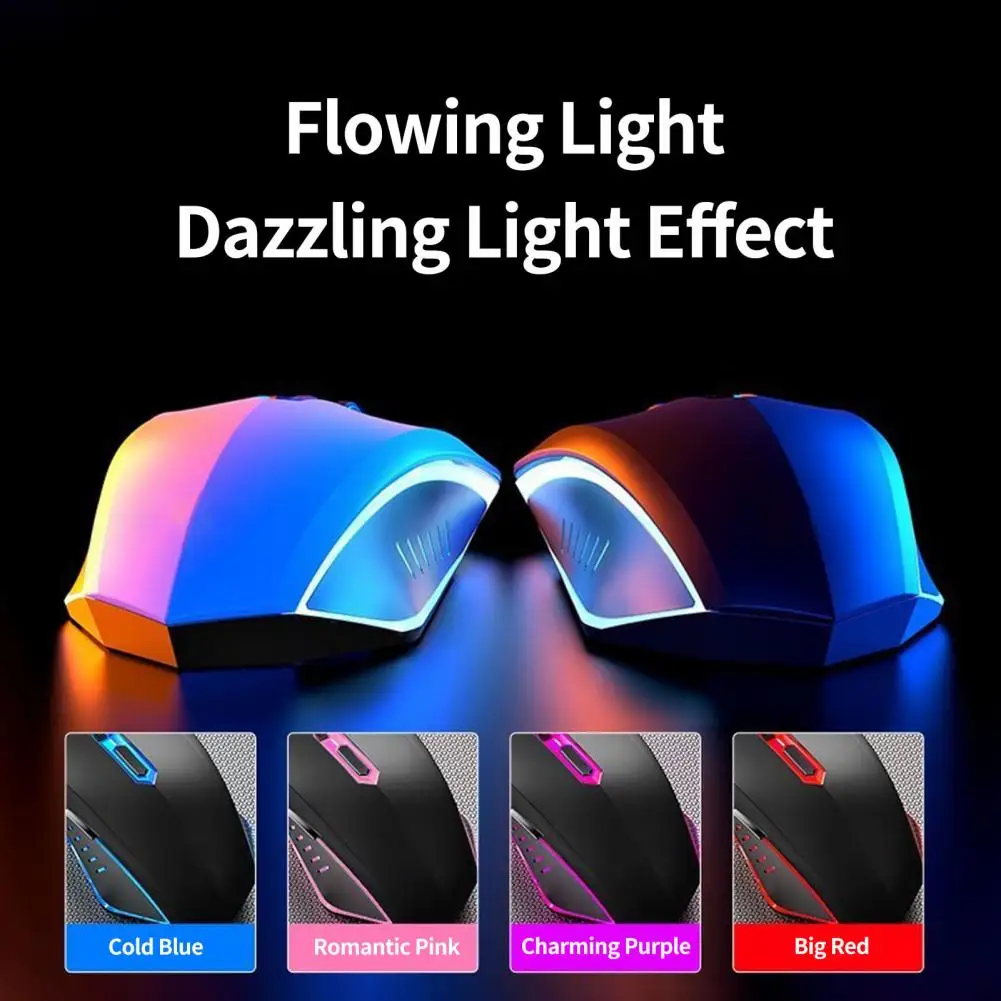 

Macro Programming Wear-resistant USB Interface Optical Mouse Computer Accessories