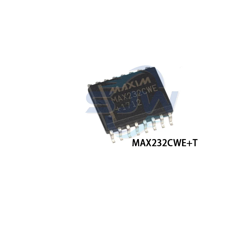 MAX232CWE MAX232CSE MAX232EWE MAX232ESE+T encapsulation SOIC-16 transceiver RS232 chip