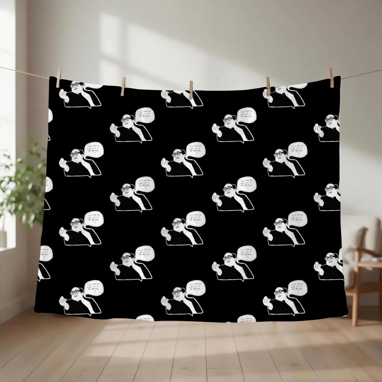 Can I Offer You A Nice Egg In This Tryin' Time? Throw Blanket