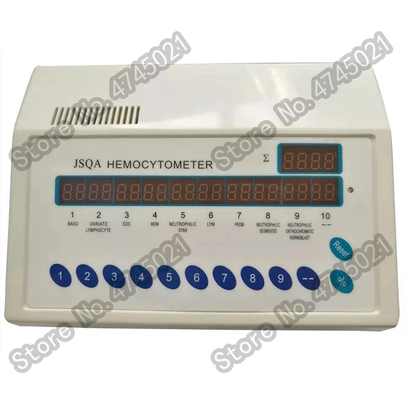 JSQA Hemocytometer Blood Cell Classification Counter 110V/220V