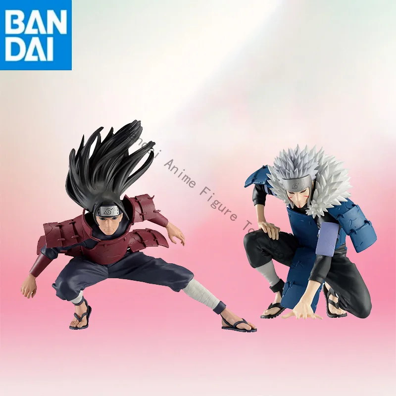 

in stock Original Genuine BANDAI NAMCO BANPRESTO NARUTO Shippuden PANEL SPECTACLE Senju Hashirama and Senju Tobirama PVC model