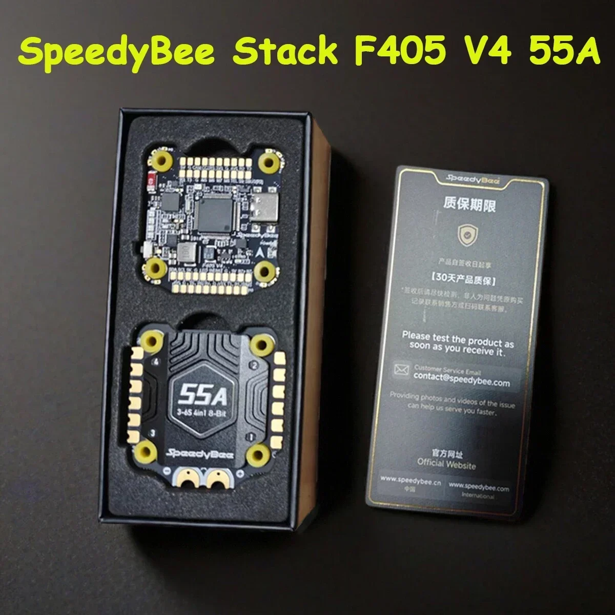 

F405 V4 55A BLS 30x30 Pile FC S SpeedyBee ICM42688P 4in1 ESC INAV Betaflight Sans Fil Bluetooth FPV Drone De Course