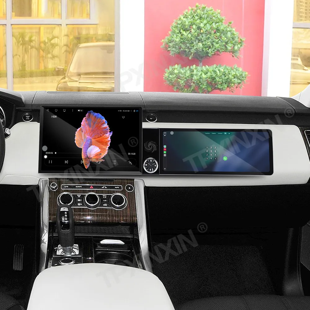 Different Type Dual Screen Car Radio For Range Land Rover Sport 2014-2015 Car Multimedia Video Player GPS Navigation Carplay
