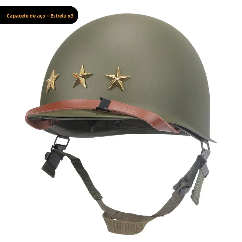 world-war-ii-american-m1-steel-helmet-dual-layer-tactical-headgear-retro-motorcycle-saving-private-ryan-film-prop-replica