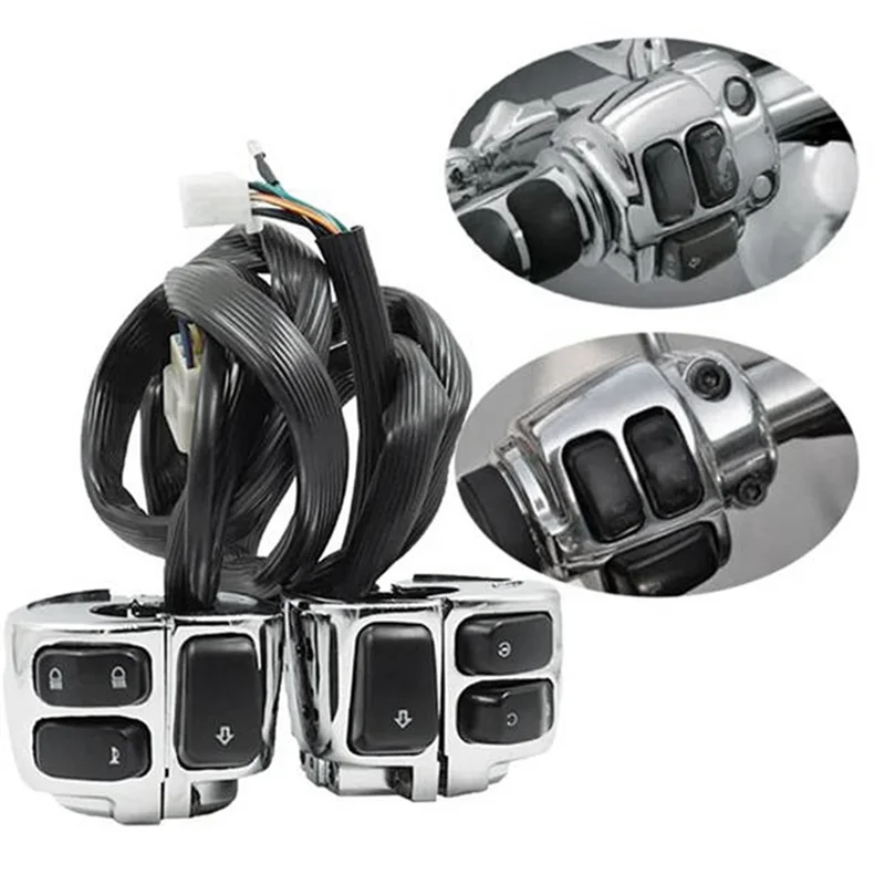 

Motorcycle Handlebar Turn Signal Control Switch 25MM Handlebar Switch For XL883 Sportster Dyna V-ROD Softail