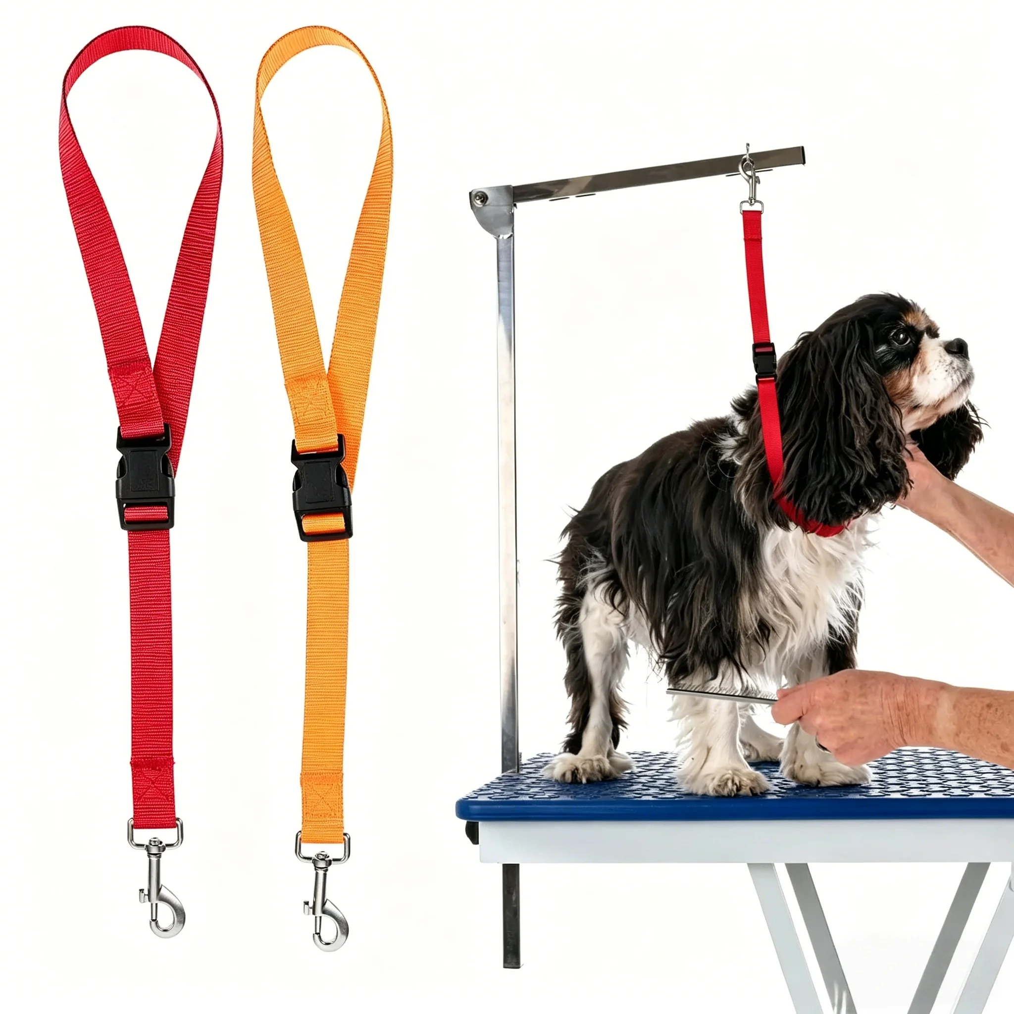 Adjustable Dog Grooming Safety Strap Anti-Escape Puppy Bathing Leash for Pet Wash Fixed Rope for Grooming Table