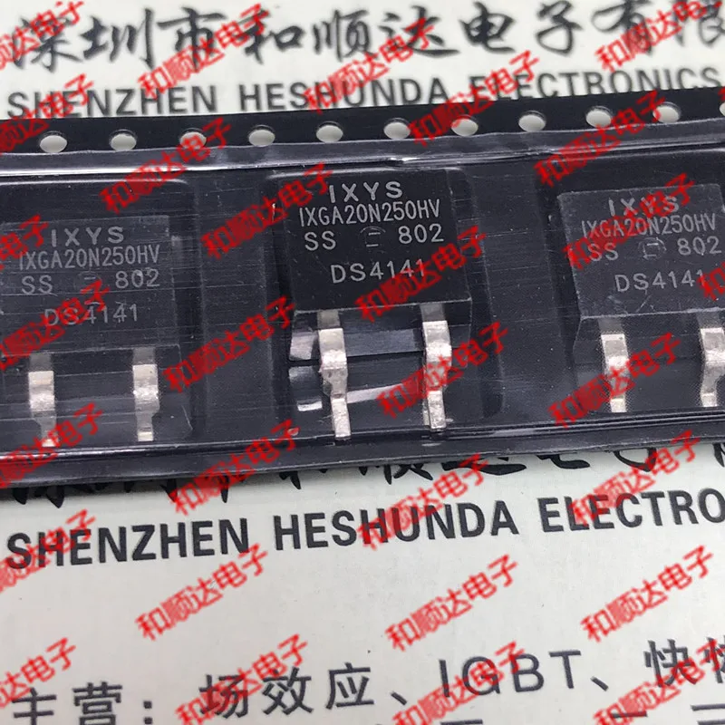 

IXGA20N250HV Brand New TO-263 2500V 20A With Quality ExchangE CapaCity Reaching 100 Direct ShotS