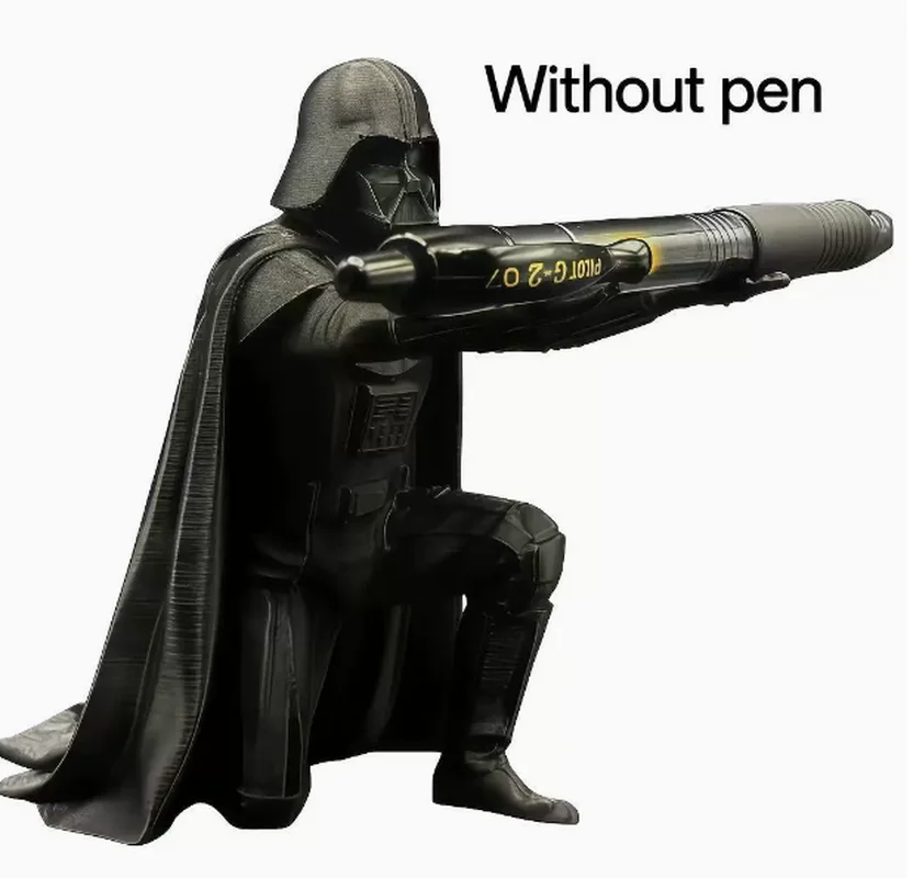 3d Printing Bat Pen Holder Handheld Personalized Stationery Storage Desktop Trendy Play Decoration Office Learning Fun Ornament gallery 5