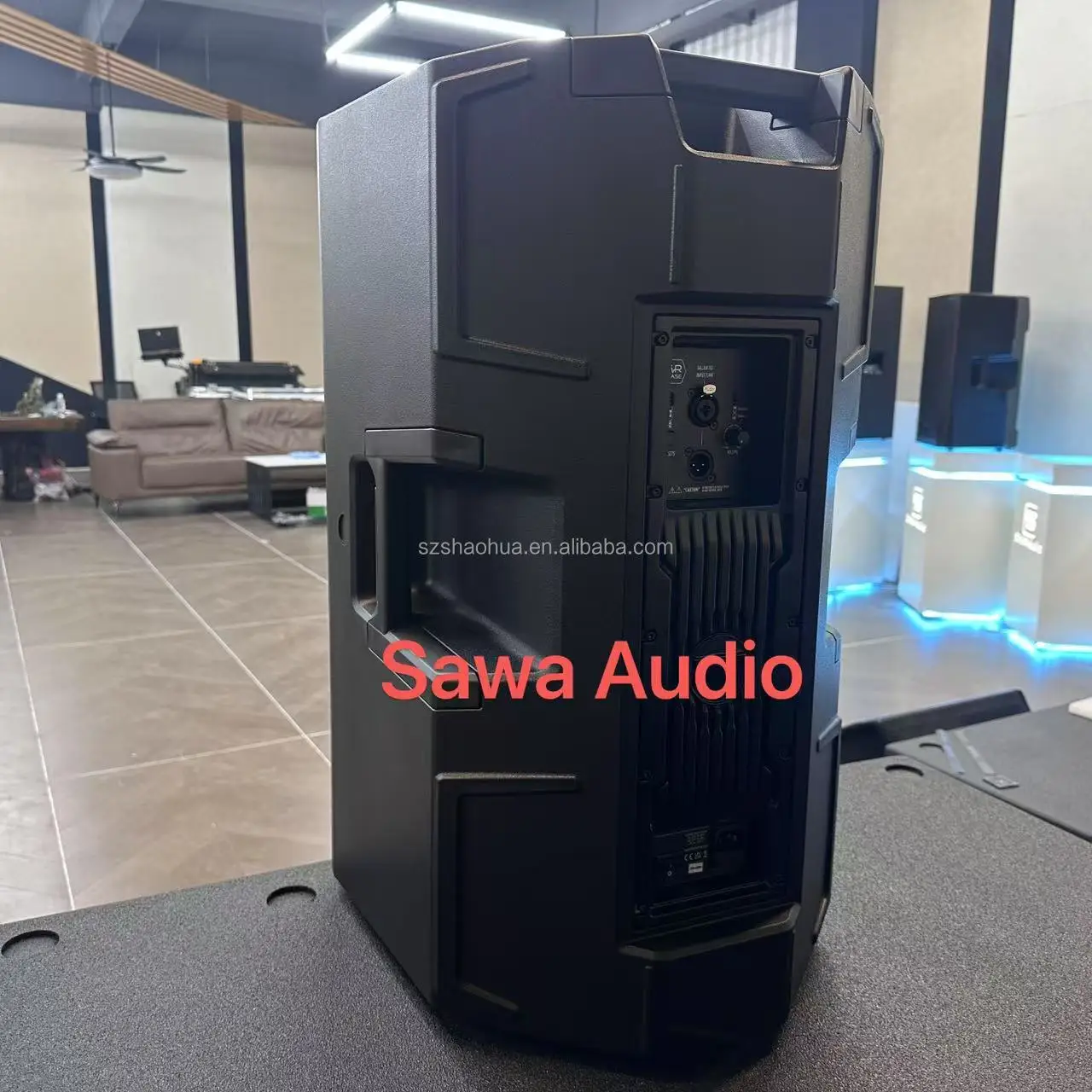 Monitor de escenario activo de 2 vías Floorlive Art915-A15, altavoz PA profesional autoamplificado para exteriores, DJ, iglesia