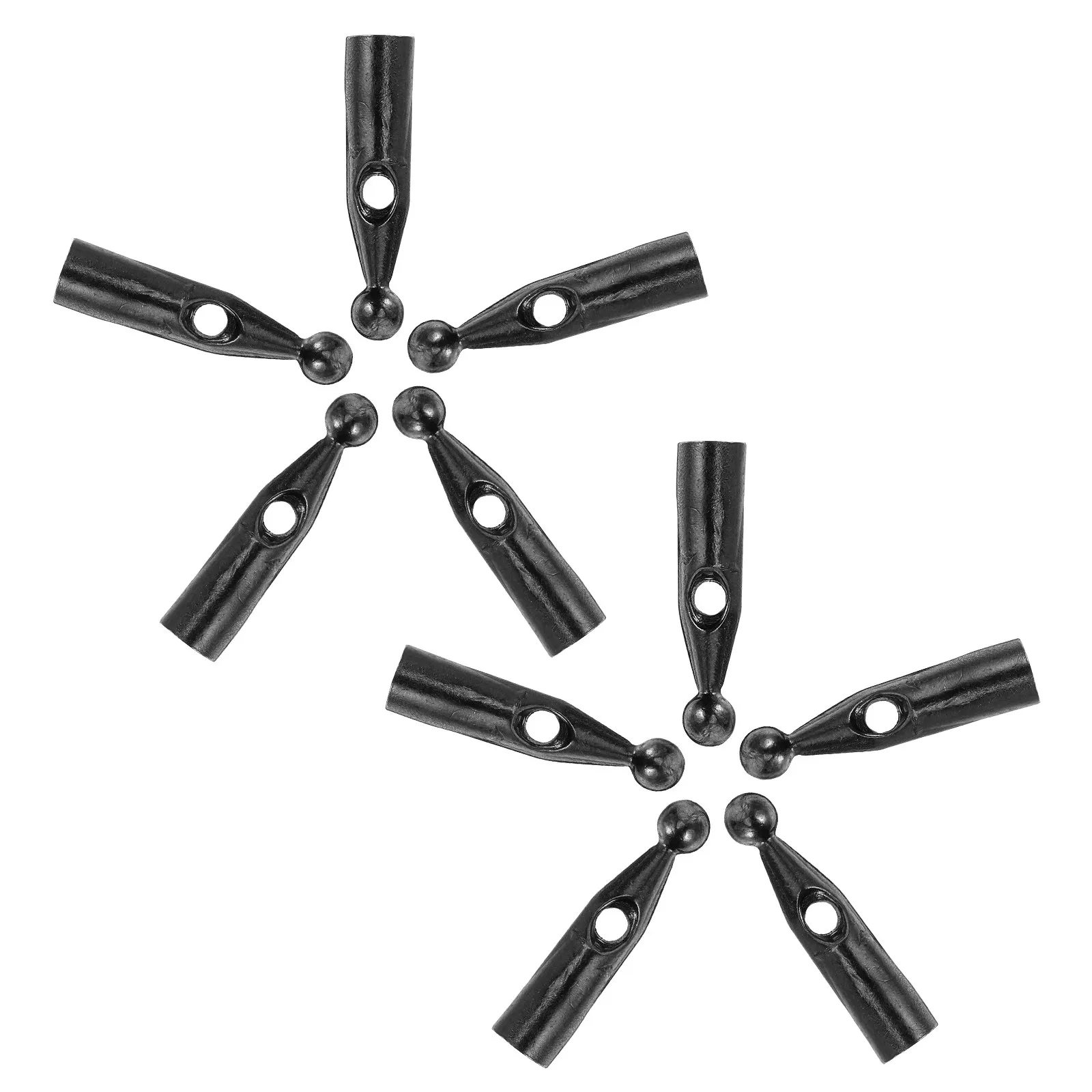 

10 шт. Сменные металлические наконечники для зонтов, 2,8 мм отверстие, универсальные ремонтные наконечники для дротиков, аксессуары для зонтов от дождя