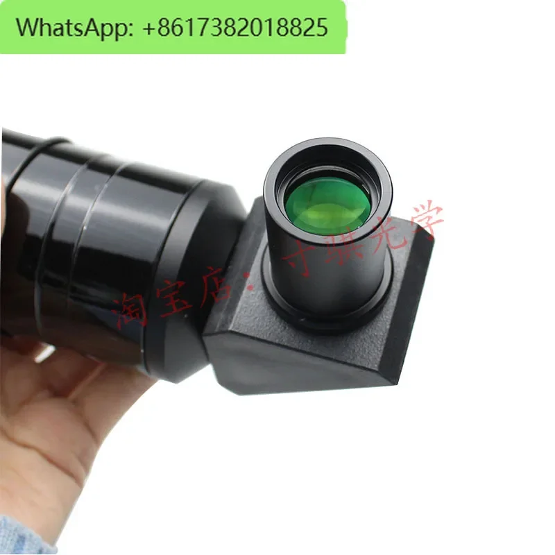 Astronomical telescope metal 9x50 positive mirror, 90 degree right angle zenith mirror, 150750 usable