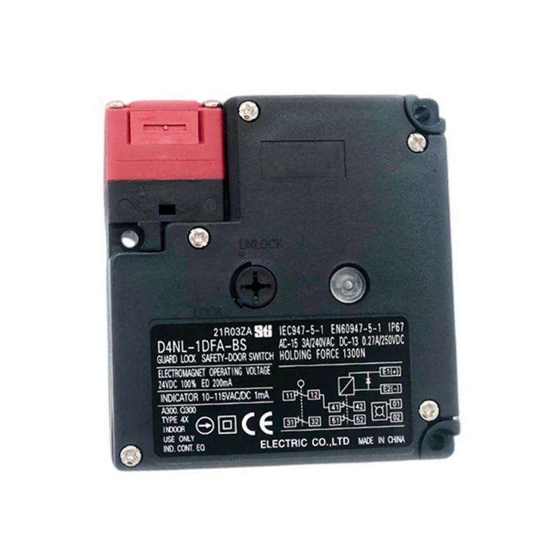 A55L-0001-0285#NL1DFABS D4NL-1DFA-BS D4NL-1DFA-BS-F Guard Look Fanuc Safe Door Switch New