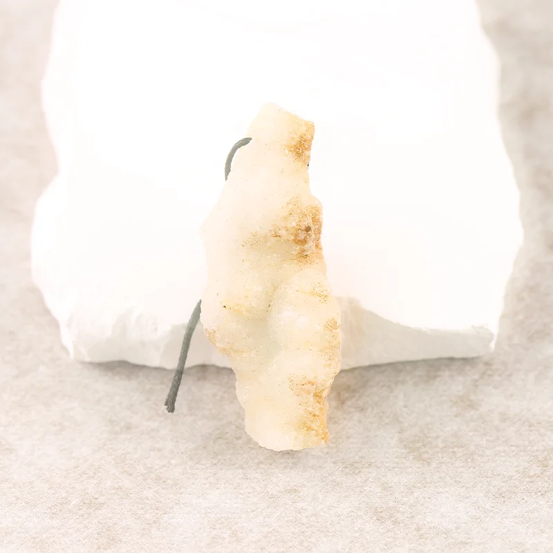 B&F Handmade Coral Stone Pendants, Genuine Natural stones beads, Unique Stones for jewelry & DIY Earring Beads