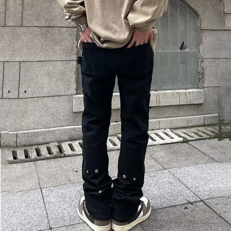 

Trendy Large Size 300 Pou Haome Jeans for Men Straight Leg Loose Fit Youthful ular Casual Wear All Seasons