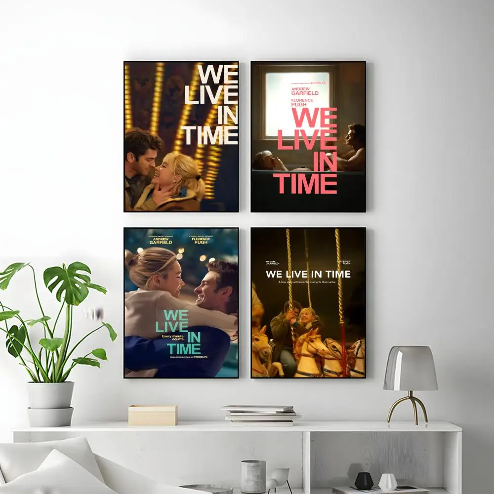 We L-Live in Time Movie Poster HD Versatile Waterproof Wall Decor Self Adhesive Perfect for Any Room & Ideal Gift