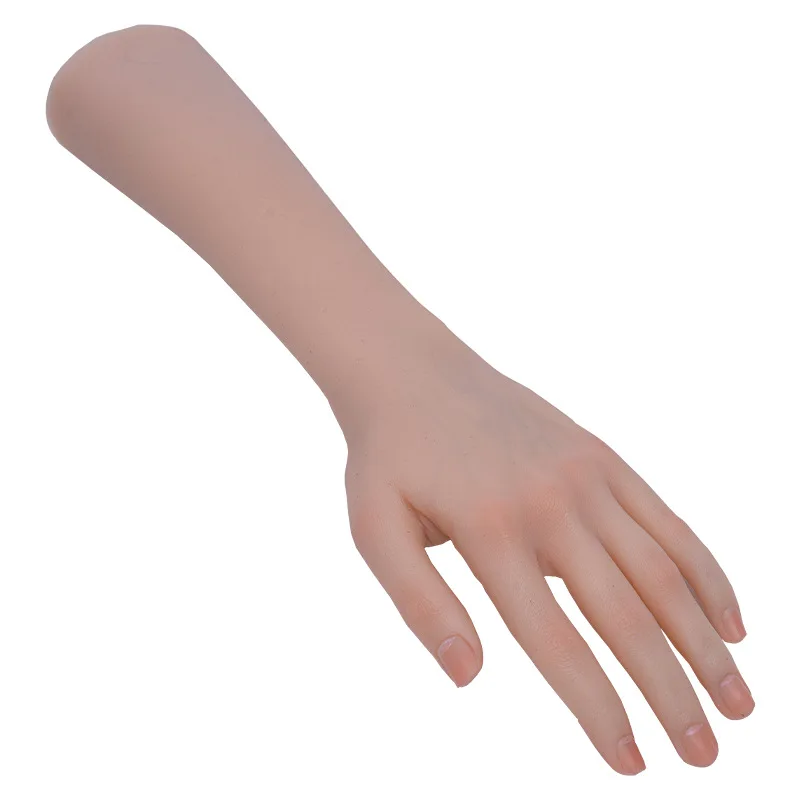 Real-Life Mold Child Hand Model Simulation Silicone Prosthetic Hands for Medical Painting Manicure Shooting Display Props TGDW07