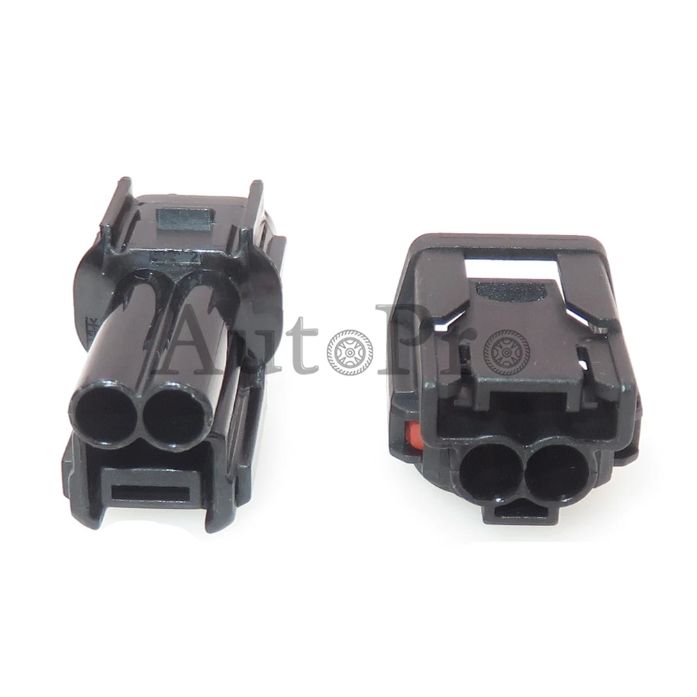 1 Set 2 hole 6181-6851 6189-7408 AC Assembly Automobile Fog Lamp Wire Cable Sockets Car Plastic Housing Connector For Honda