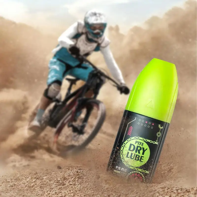 Bicycles Chain Oil Bikes Chain Lub 60ml Dry Lubricant Maintenance Tool Fast Drying Motorcycle Lube For Outdoor Cycling