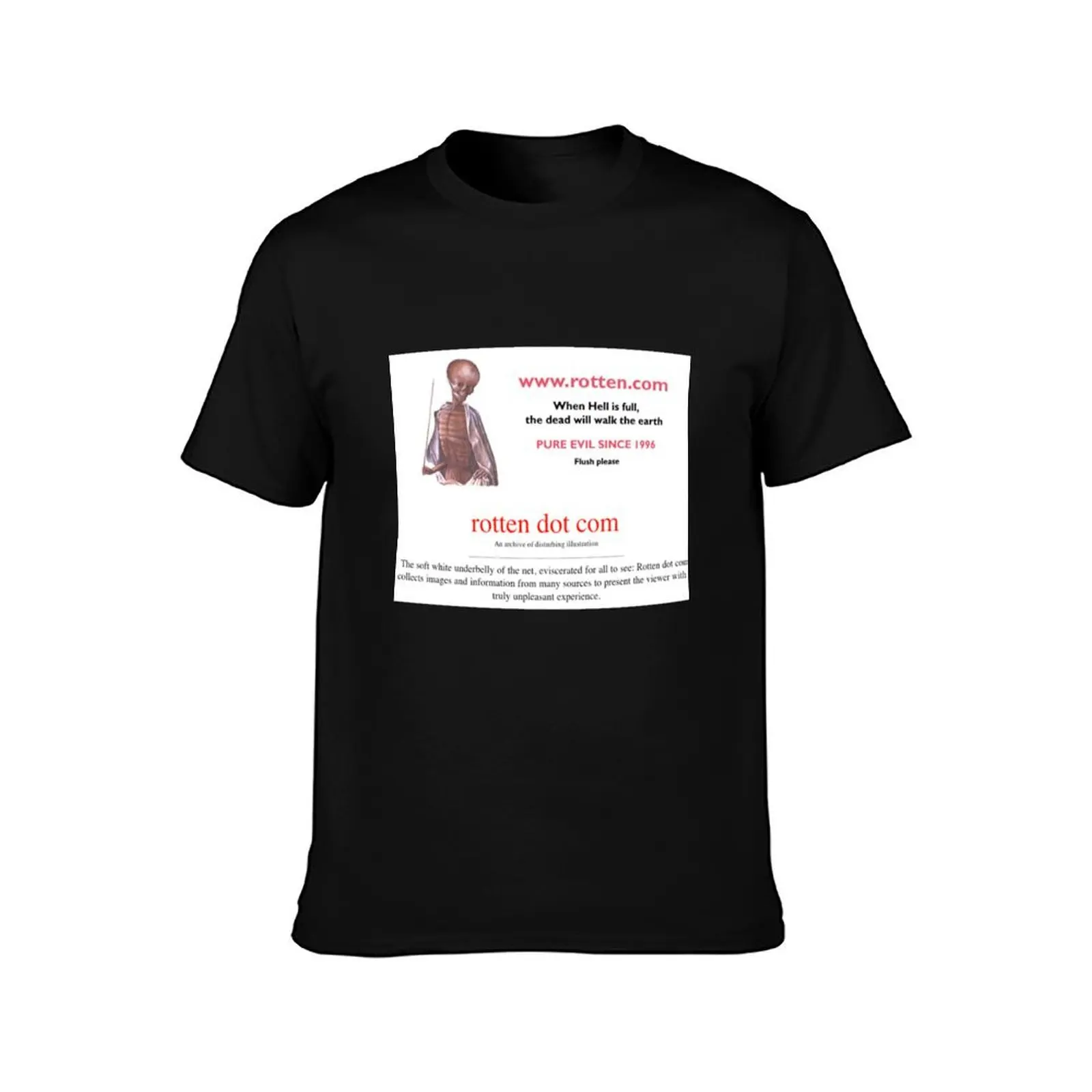 Rotten.com retro T-Shirt Moisture Wicking Athletic T-Shirt