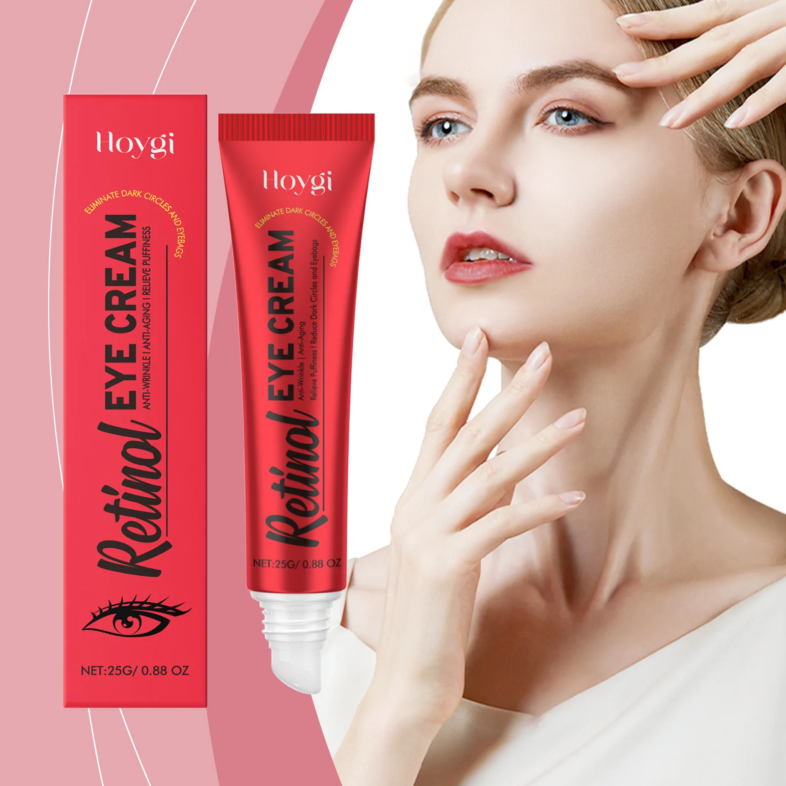 레티놀 아이 크림 - 다크서클 및 붓기를 위한 0.88온스 주름 방지 트리트먼트 |   피부과 전문의가 민감한 피부를 위해 부드러운 테스트를 거쳤습니다.