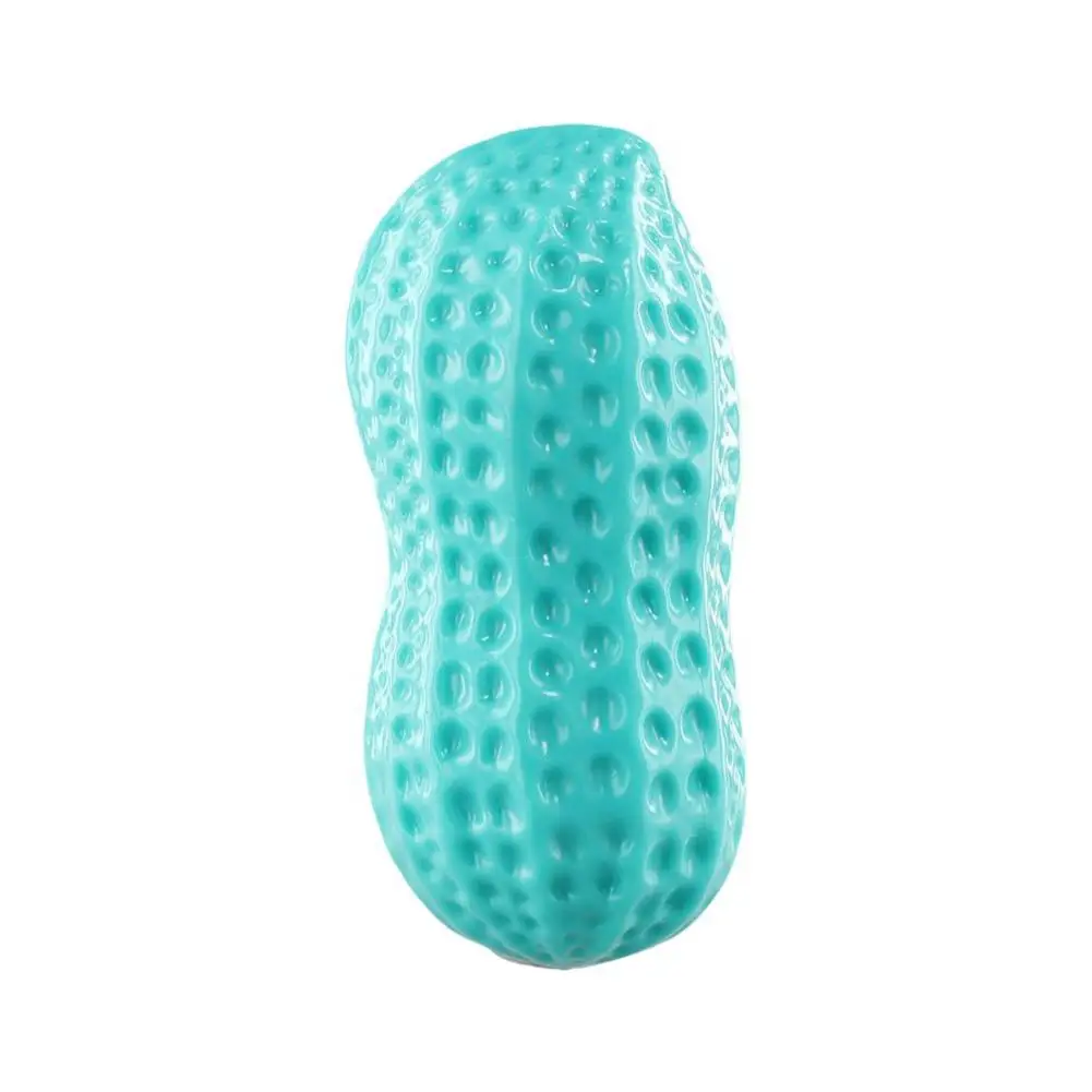 Vocal Peanut Dog Toy Dog Chewing Toy Bite-resistant Training Grinding Supplies Toy Molar Toy Pet Interactive Ball Teeth Pea E6x7
