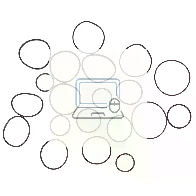 20Pcs/set Mix Cassette Tape Replacement Rubber CD DVD Cassette Tape Recorder Turntable Strap Belt For CD-ROM Video Machines