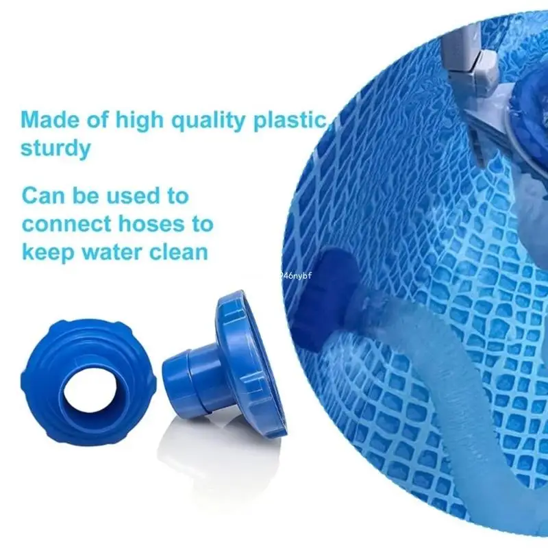 Hose Fittings Pool Adapter Plastic Texture Suitable for Swimming Pool Dropship