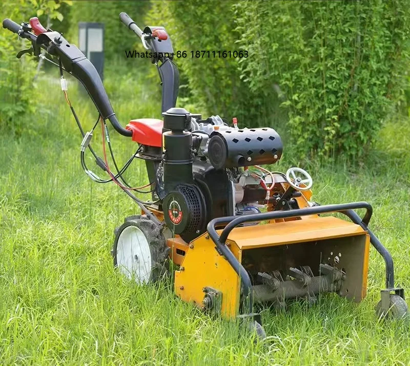 Factory Price Self-Moving Agricultural Weeding Machine Garden Machinery for Removing Grass Roots Weeds Cultivator Farms