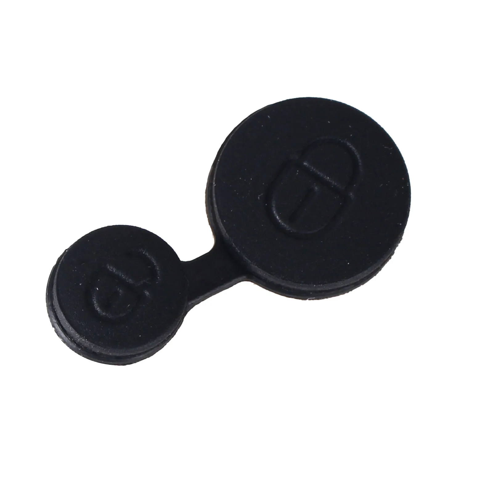 Dandkey Replacement Rubber 2 Buttons Car Key Shell For Peugeot 106 205 206 306 405 406 For Citroen Berlingo Xsara Picasso Saxo