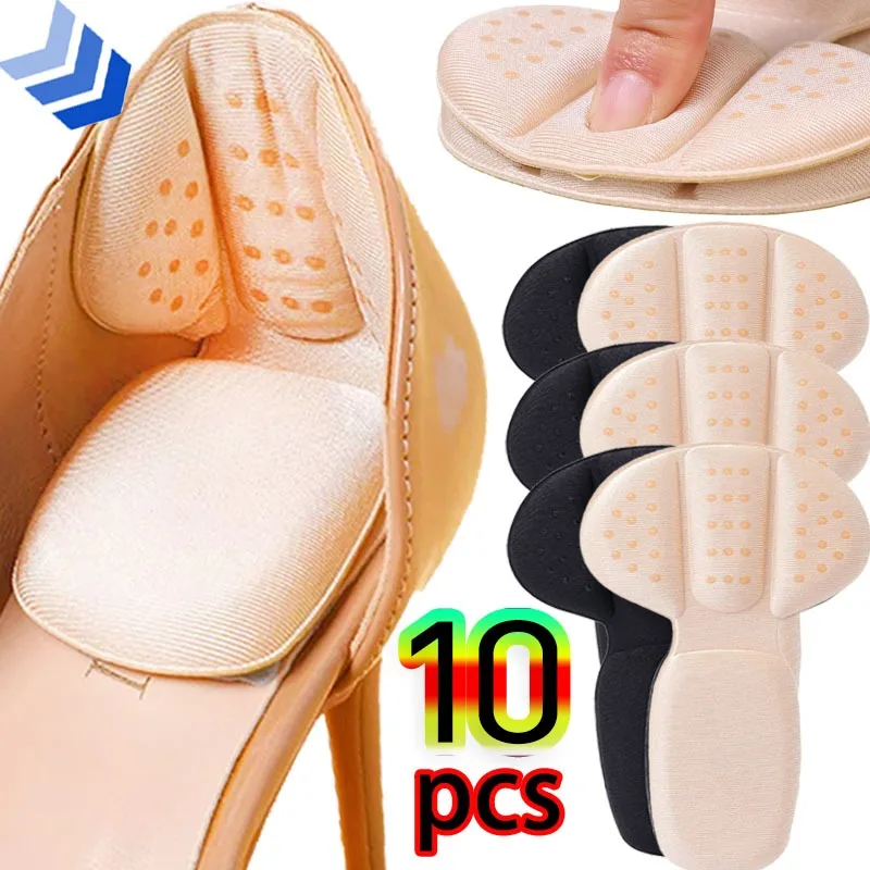 Women High Heels Back Stickers Relieve Pain Inserts Antiwear Feet Care Paddings Adhesive Insole Heel Patch Adjustable Cushion