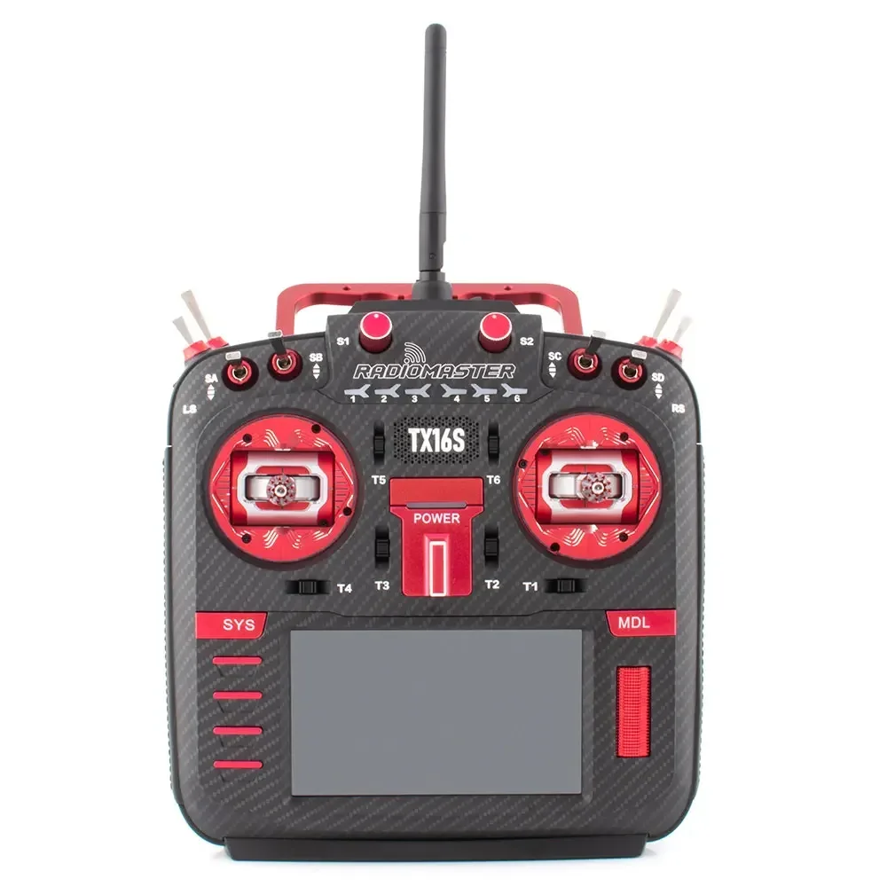 RadioMaster TX16S MKII MAX with AG01 Gimbals Radio Control System ExpressLRS or Multi-protocol 4in1