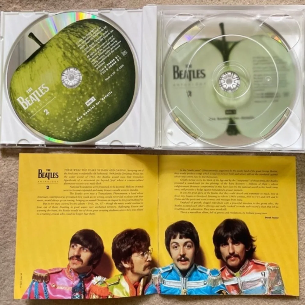 ビートルズ アンソロジー 2 2CD コンピレーション - ファンとコレクションのための時代を超越したクラシック ロック シングル