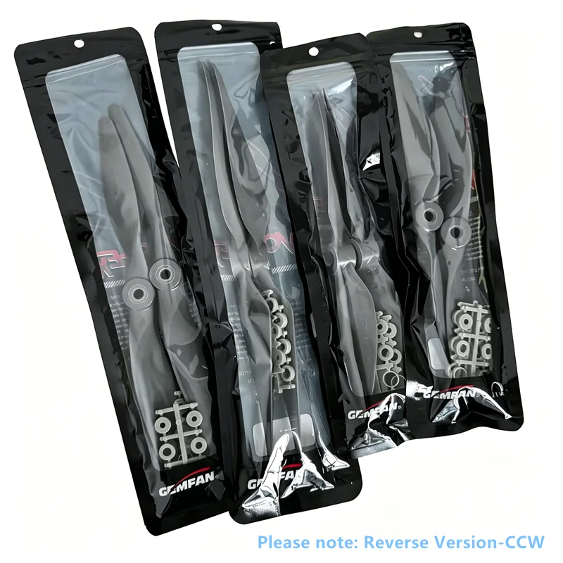 Vortex Series CCW Propellers, 2 Pack, Gemfan, 5.25x8R/6x6R/7x13R/8x8R/9x6R/10x7R
