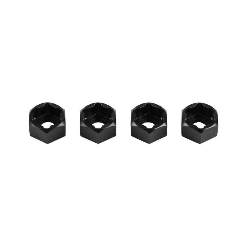 4Pcs 5mm to 7mm/12mm Hex Wheel Hub Adapters Conversion for Axial SCX24 1/24 Wheels on WPL D12 1/10 MN 1/12 RC Car Upgrade Parts